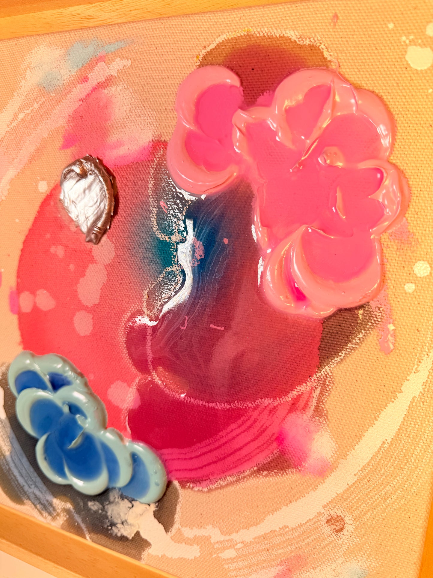 ,,Mini: Blau & Rosa"