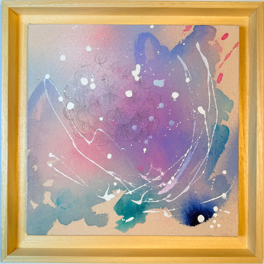 ,,Hortensie in der Abendsonne"