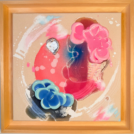 ,,Mini: Blau & Rosa"